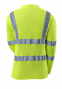 MASCOT® SAFE CLASSIC T-Shirt, Langarm 18281-995, warngelb, Gr. 4XL 