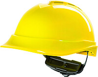 Schutzhelm V-Gard 200 Fas-Trac® III PVC, belüftet, gelb 