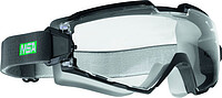Vollsichtbrille ChemPro, PC - klar - schwarz/​grau