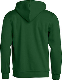 Kapuzen-Sweatshirt Basic Hoody, flaschengrün, Gr. L 