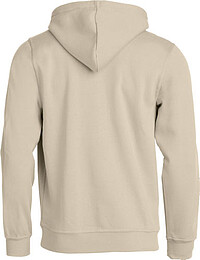 Kapuzen-Sweatshirt Basic Hoody, helles beige, Gr. 2XL 