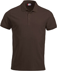 Polo-​Shirt Classic Lincoln S/​S, dunkles mocca, Gr. 2XL