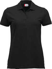 Polo-​Shirt Classic Marion S/​S, schwarz, Gr. 2XL
