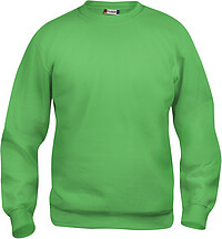 Sweatshirt Basic Roundneck, apfelgrün, Gr. 2XL