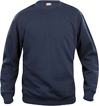 Sweatshirt Basic Roundneck, dunkelblau, Gr. XS