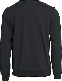 Sweatshirt Basic Roundneck, schwarz, Gr. L 
