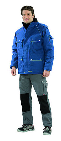 Winter-Parka 2190, kornblau/kornblau, Gr. L 