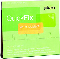 QuickFix Water resistant Pflaster (Refill 45 Pflaster)