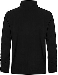 Men’s Double Fleece-Jacket, black, Gr. L 