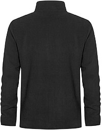 Men’s Double Fleece-Jacket, charcoal-gray, Gr. XL 
