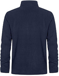 Men’s Double Fleece-Jacket, navy-aqua, Gr. XL 