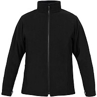 Men’s Fleece-​Jacket C, black, Gr. 4XL