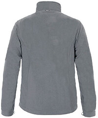 Men’s Fleece-Jacket C, steel gray, Gr. S 