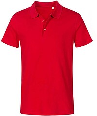 Men's Jersey Polo-​Shirt, fire red, Gr. 4XL