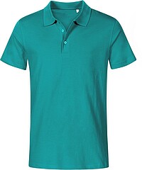 Men's Jersey Polo-​Shirt, jade, Gr. L