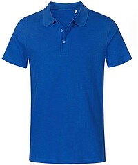 Men's Jersey Polo-​Shirt, royal, Gr. 2XL