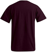 Men’s Premium-T-Shirt, burgundy, Gr. 5XL 