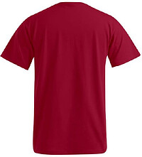 Men’s Premium-T-Shirt, cherry berry, Gr. 2XL 