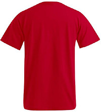 Men’s Premium-T-Shirt, fire red, Gr. S 