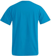Men’s Premium-T-Shirt, turquoise, Gr. L 