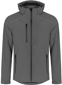 Men’s Softshell-​Jacket, steel gray, Gr. 2XL