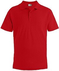 Men’s Superior Polo-​Shirt, fire red, Gr. XS