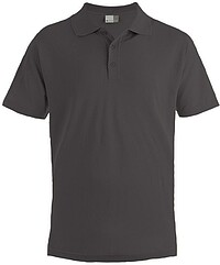 Men’s Superior Polo-​Shirt, graphite, Gr. 4XL