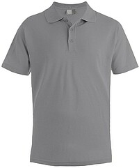 Men’s Superior Polo-​Shirt, new light grey, Gr. 4XL