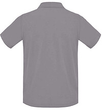 Men’s Superior Polo-Shirt, new light grey, Gr. M 