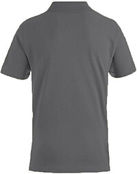 Men’s Superior Polo-Shirt, steel gray, Gr. L 