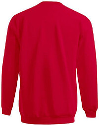 Men’s Sweater, fire red, Gr. 4XL 