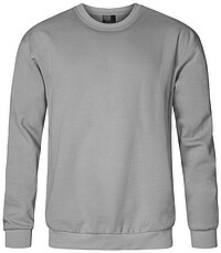 Men’s Sweater, new light grey, Gr. 5XL