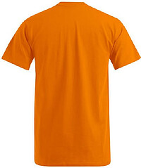 Premium V-Neck-T-Shirt, orange, Gr. 5XL 