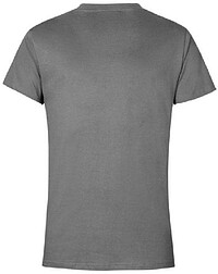 Premium V-Neck-T-Shirt, steel gray, Gr. 3XL 