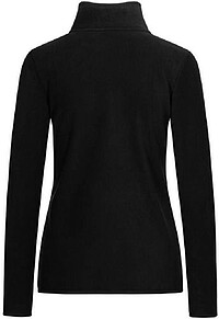 Women’s Double Fleece-Jacket, black, Gr. S 