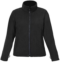Women’s Fleece Jacket C, black, Gr. S