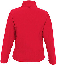 Women’s Fleece Jacket C, fire red, Gr. 2XL 