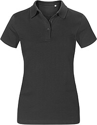 Women’s Jersey Polo-​Shirt, charcoal, Gr. 2XL