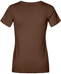 Women’s Premium-T-Shirt, brown, Gr. L 