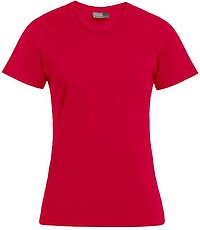 Women’s Premium-​T-Shirt, fire red, Gr. 2XL