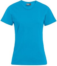 Women’s Premium-​T-Shirt, turquoise, Gr. L