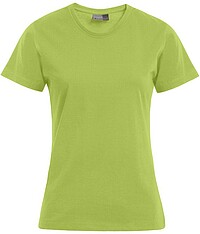 Women’s Premium-​T-Shirt, wild lime, Gr. 2XL
