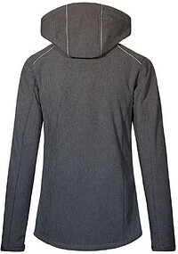 Women's Softshell-Jacket, heather grey, Gr. 2XL 