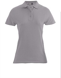 Women’s Superior Polo-​Shirt, new light grey, Gr. 3XL