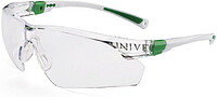 Schutzbrille 506 UP, PC, klar, weiß/​grün